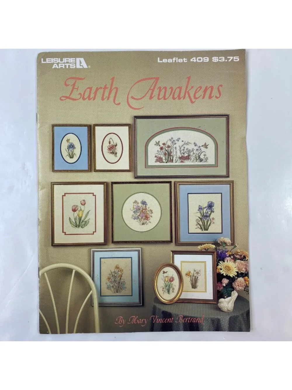 Leisure Arts Earth Awakens Cross Stitch Pattern Instruction Booklet